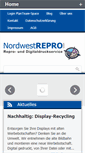 Mobile Screenshot of nordwest-repro.de